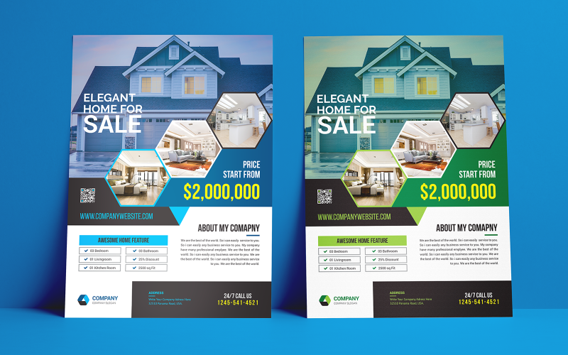 Real Estate Business Flyer_Vol_004 Corporate Identity