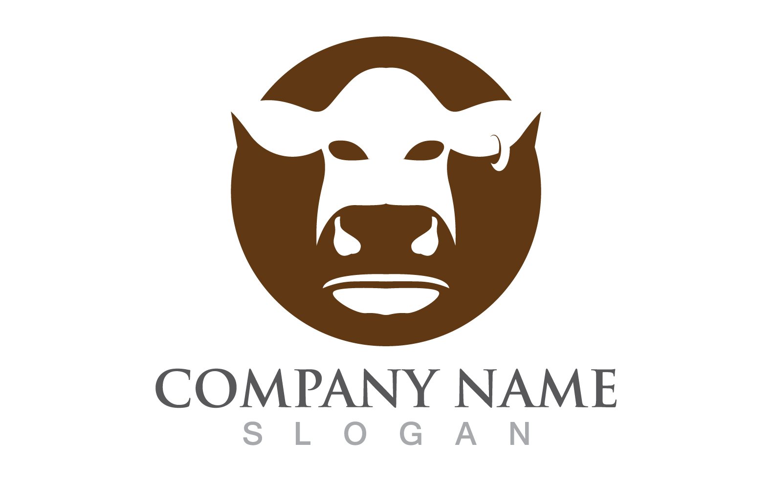 Template #251860 Cow Vector Webdesign Template - Logo template Preview