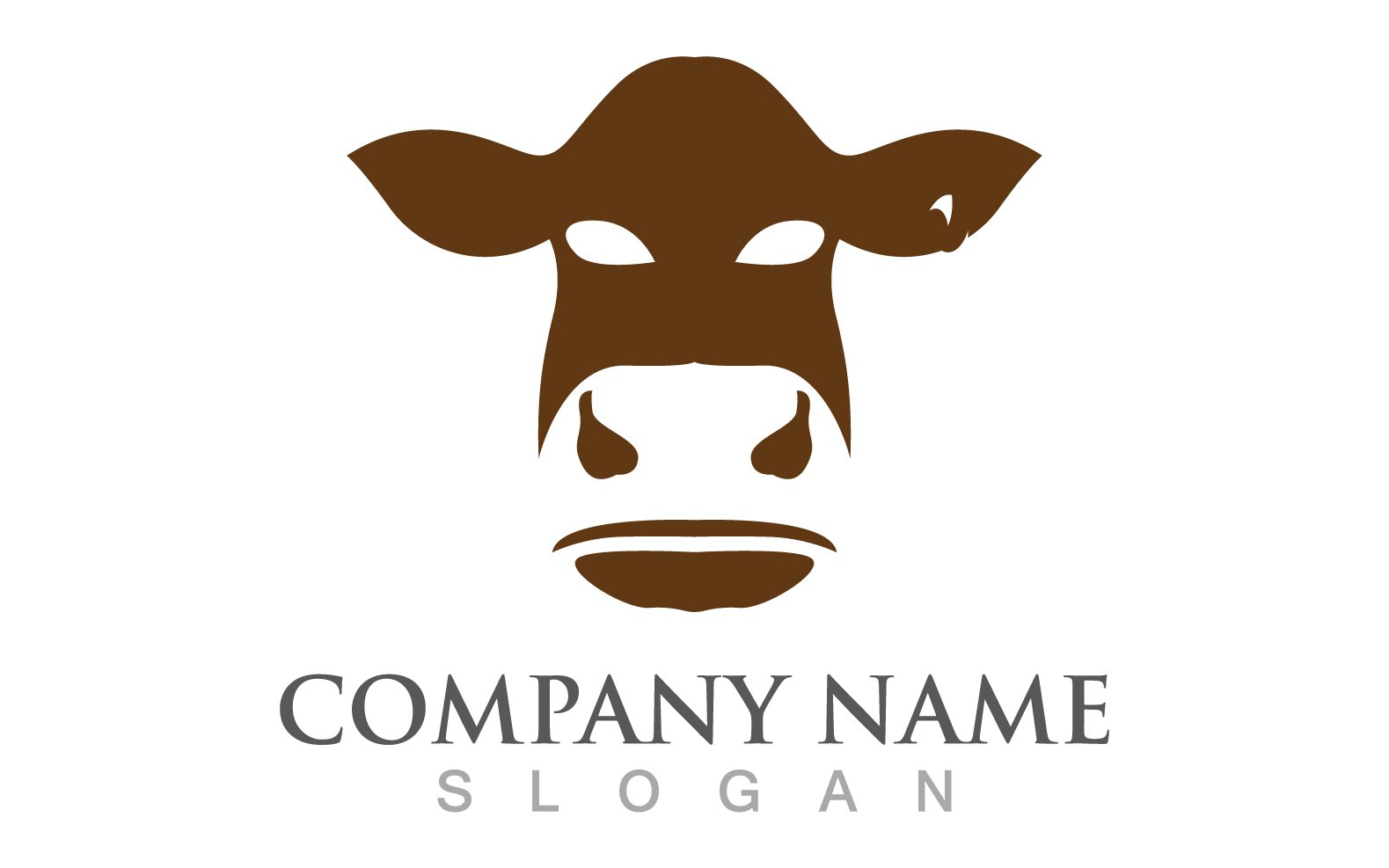 Template #251863 Cow Vector Webdesign Template - Logo template Preview