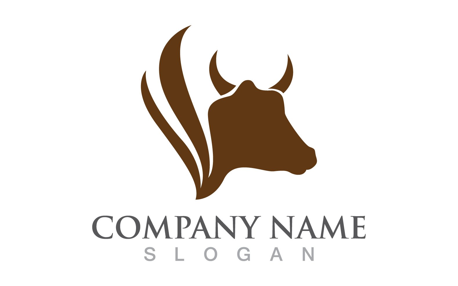 Template #251865 Cow Vector Webdesign Template - Logo template Preview