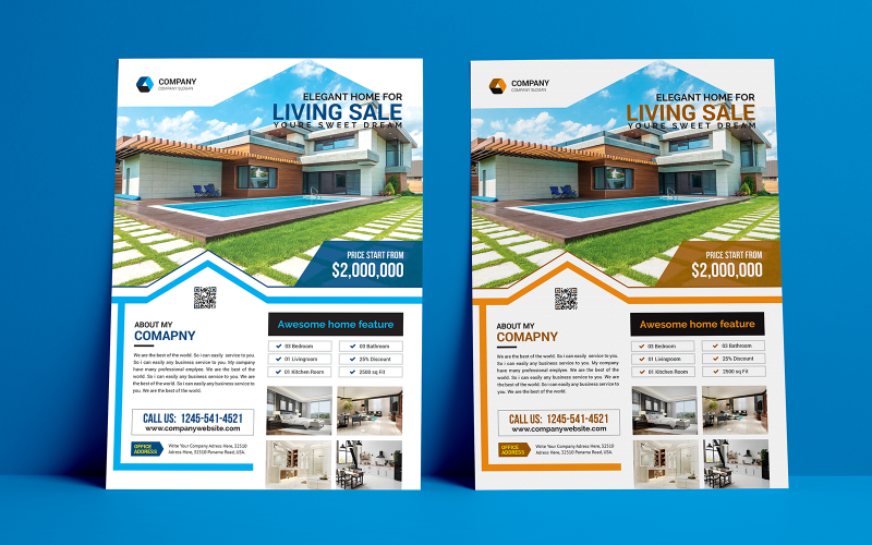 Real Estate Agency Business Flyer_Vol_007 Corporate Identity