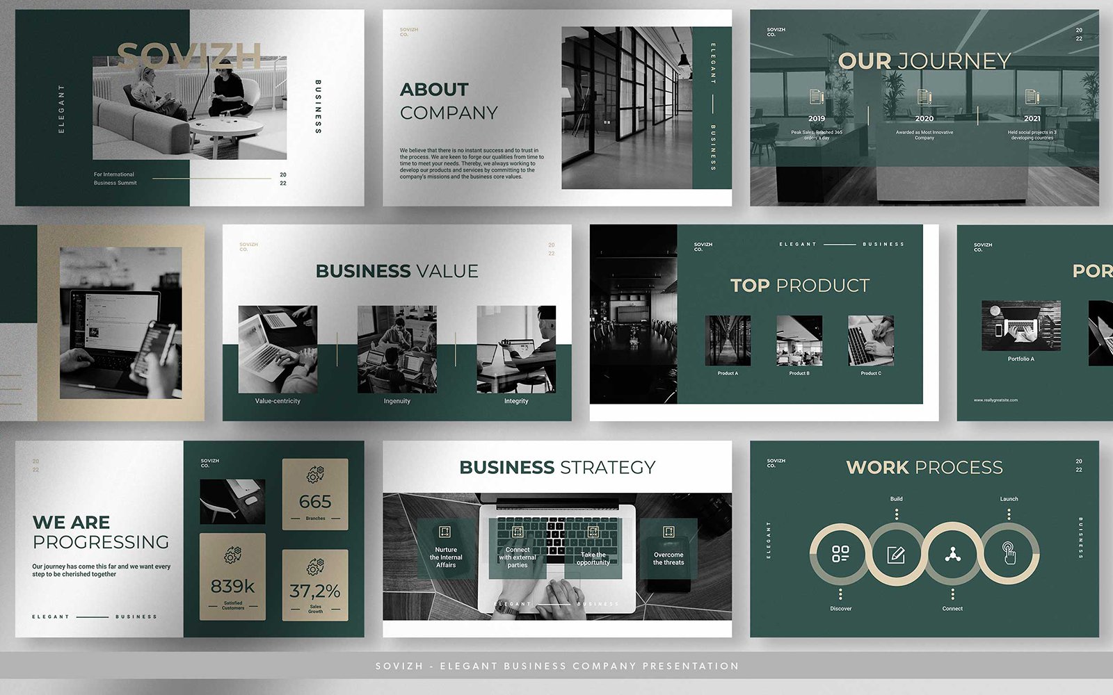 Kit Graphique #251985 Sovizh Business Divers Modles Web - Logo template Preview