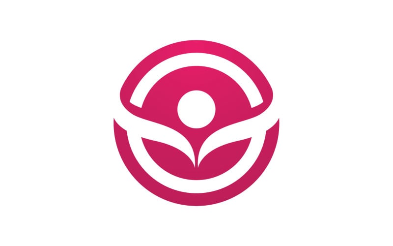 Human Caracter People Life Logo V19 Logo Template