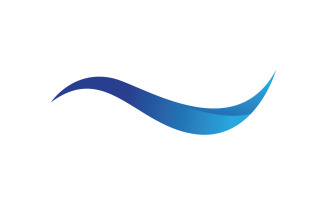 Wave Water Logo Vector Nature V1
