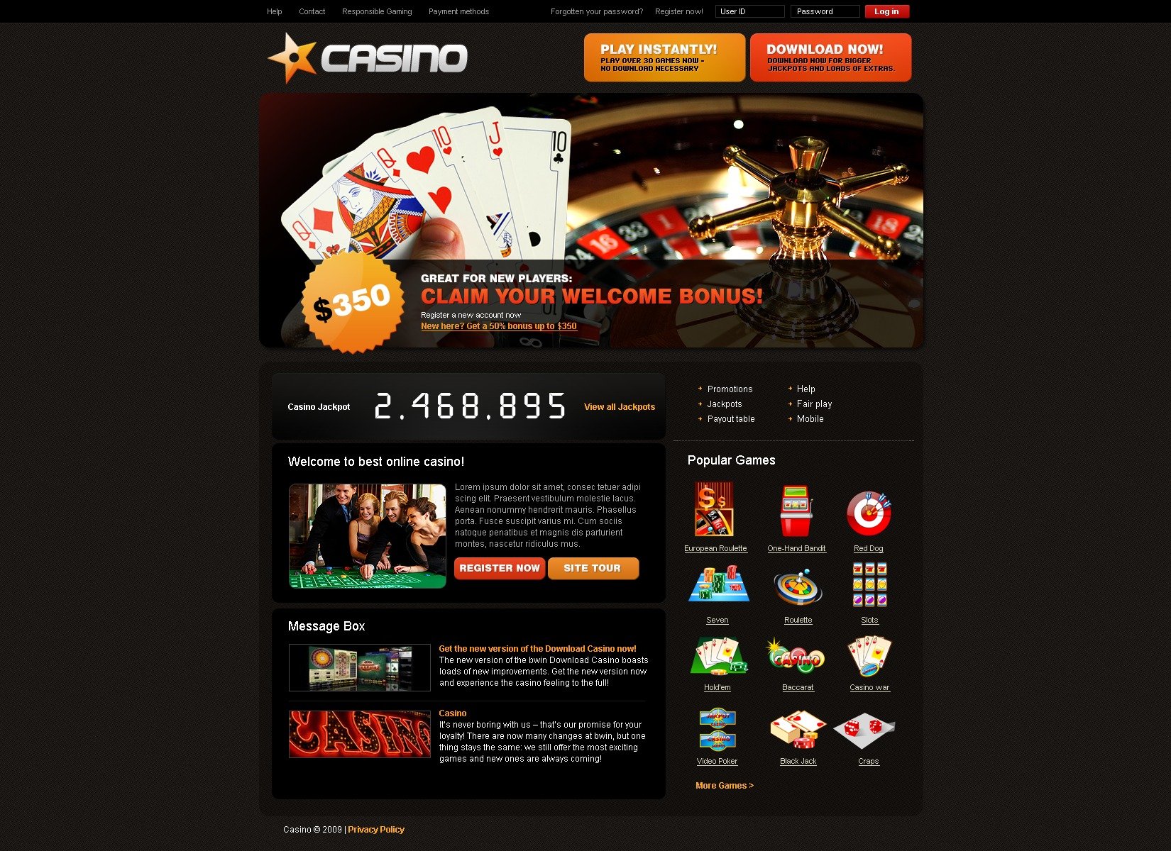 Best online casino site