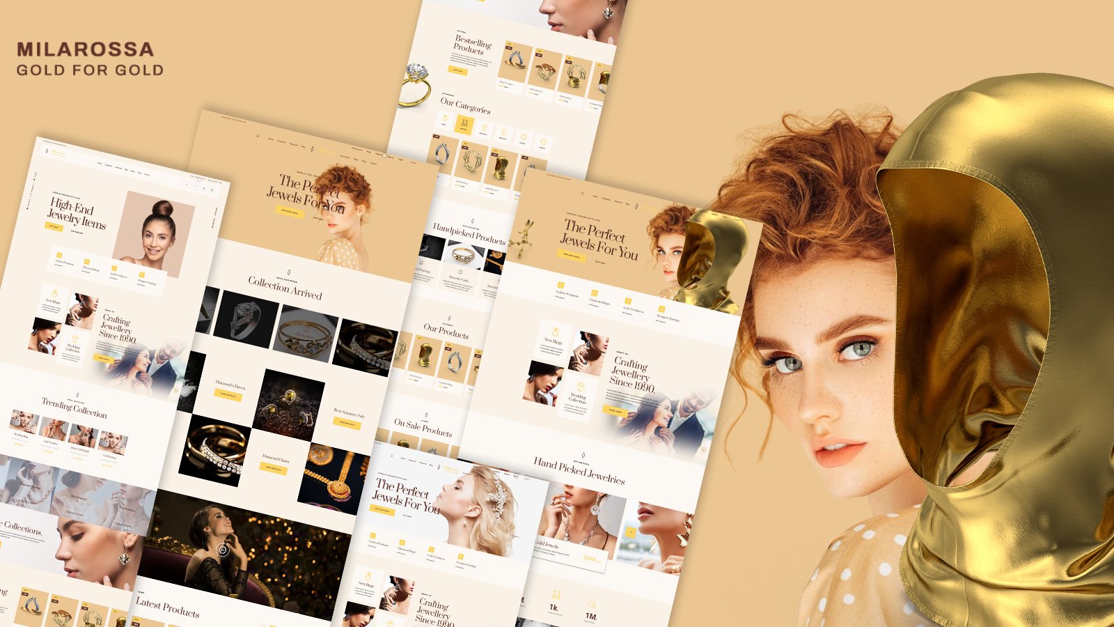 Kit Graphique #252059 Collections Mode Web Design - Logo template Preview