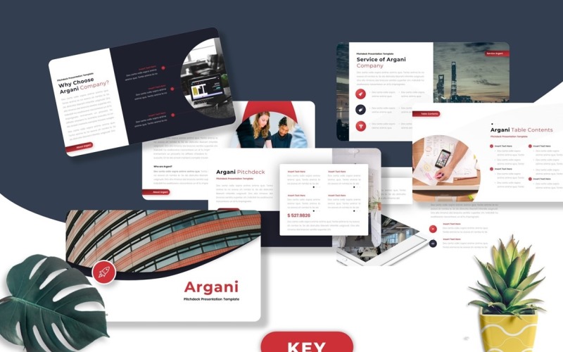 Argani - Pitch Deck Keynote Keynote Template