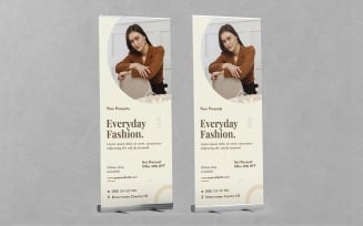 Clean Fashion Roll-up Banner Templates
