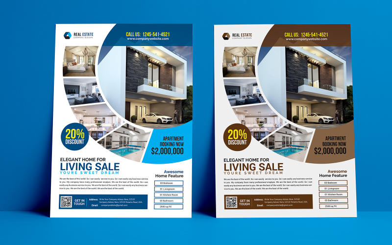 Real Estate Agency Business Flyer_Vol_009 Corporate Identity