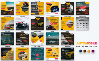 Automotive Social Media Kit