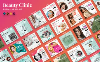 Beauty Clinic Social Media Kit