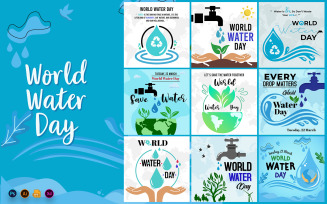 World Water Day Social Media Posts
