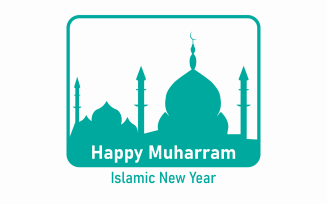 Happy Islamic Day Illustration Vector