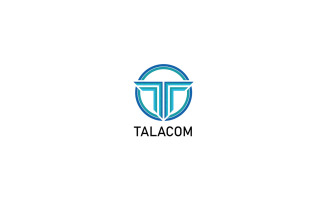 T Logo Letter - Talacom Logo vector