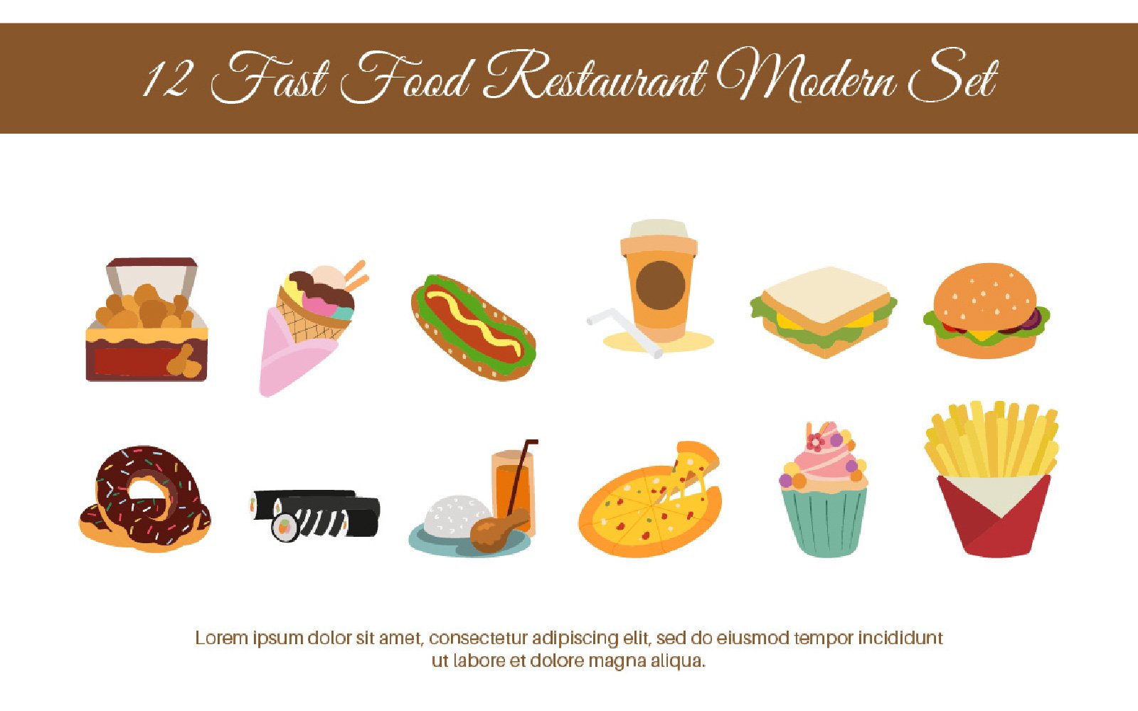Template #252449 Food Sandwich Webdesign Template - Logo template Preview