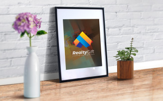 3D Property Gift Offer Logo Design