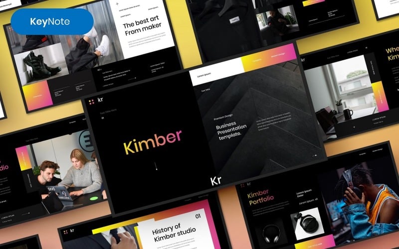 Kimber – Business Keynote Template
