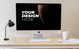 Modern Desktop Mockup Template