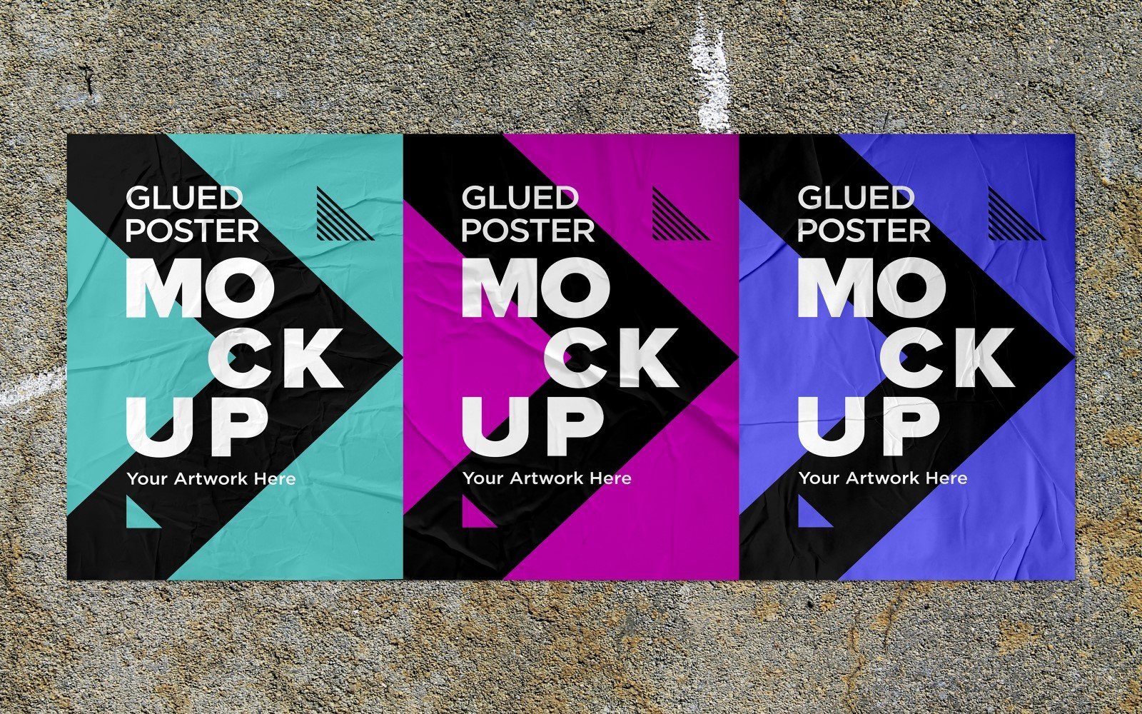 Kit Graphique #252593 Glued Affiche Divers Modles Web - Logo template Preview