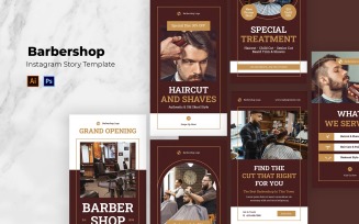 Barbershop Instagram Story