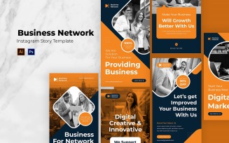 Business Network Instagram Story