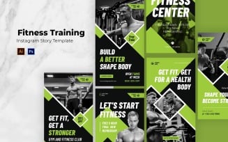 Fitness Training Instagram Story