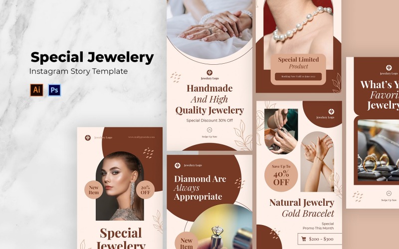 Special Jewelery Instagram Story Social Media