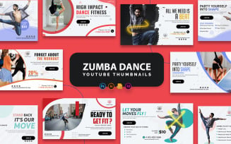 Zumba Dance Studio Youtube Thumbnails