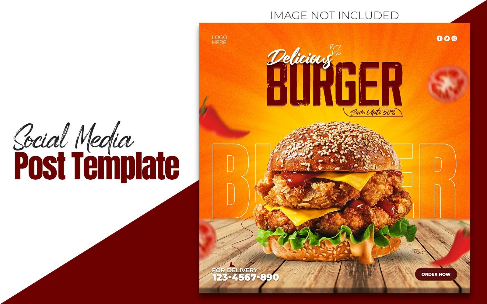 Template #252654 Post Food Webdesign Template - Logo template Preview