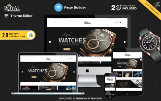 Royal Mega Watch–Jewelry Multipurpose Super Shopify 2.0 Store