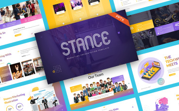 Stance Marketing PowerPoint Template