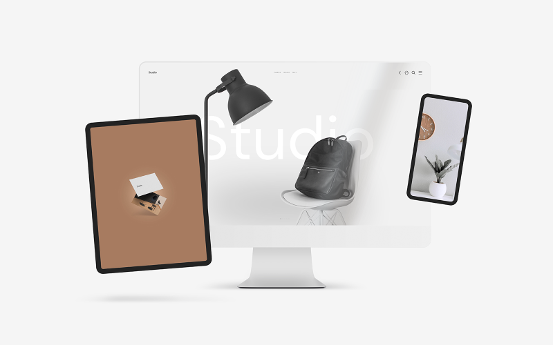Studio: Elegant Minimal Bootstrap HTML5 Theme Website Template