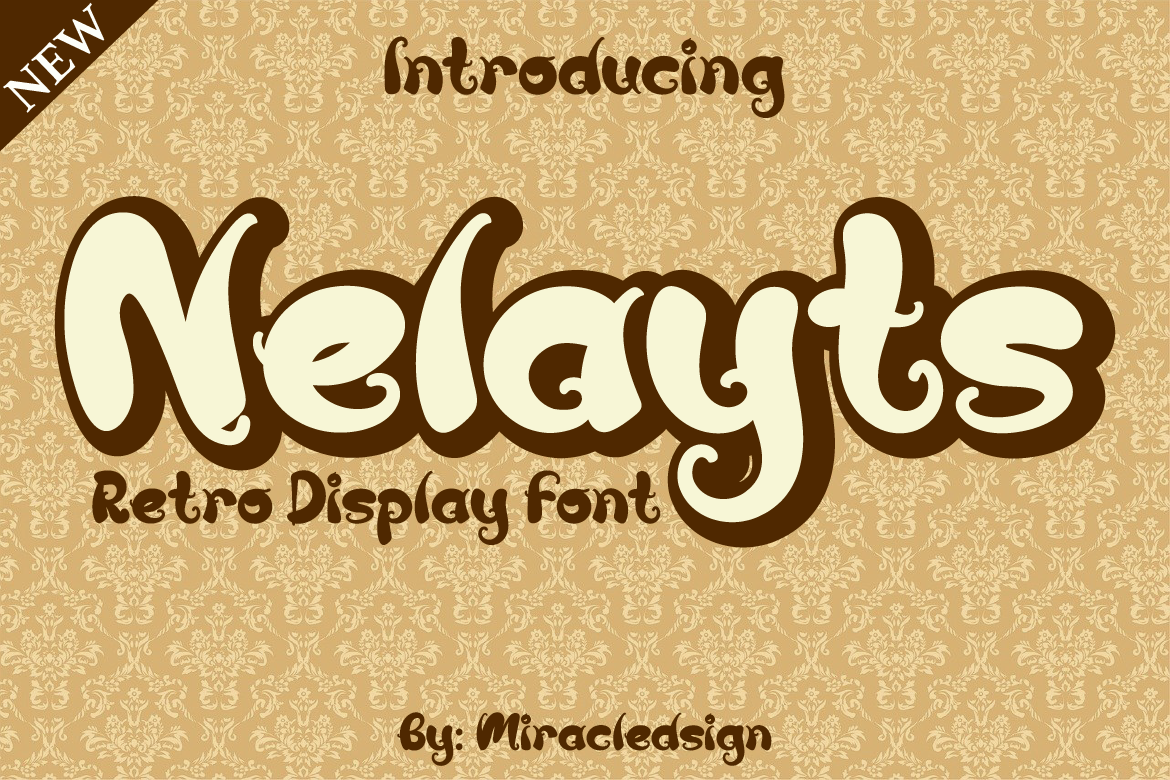 Nelayts Retro Display Font