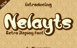 Nelayts Retro Display Font