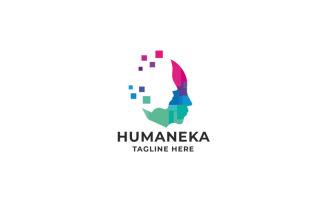 Professional Human Virtual Logo