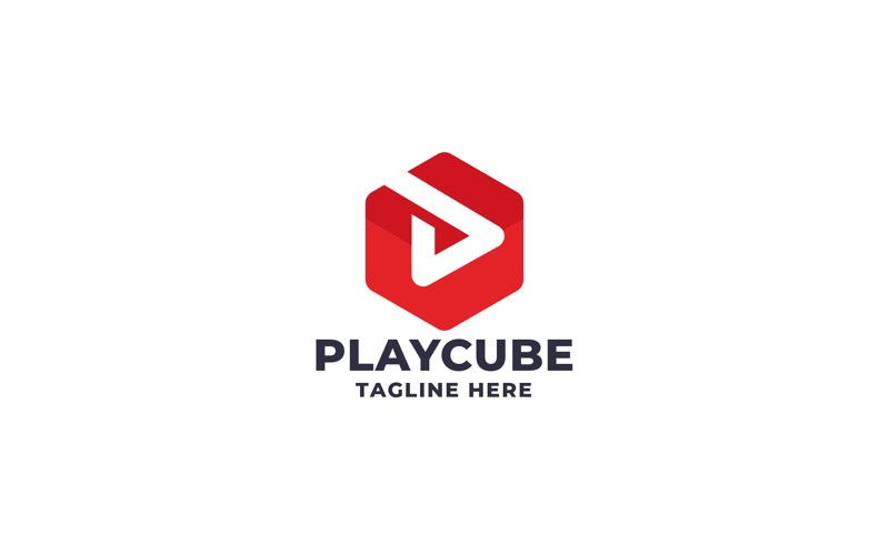 Professional Play Cube Logo Logo Template