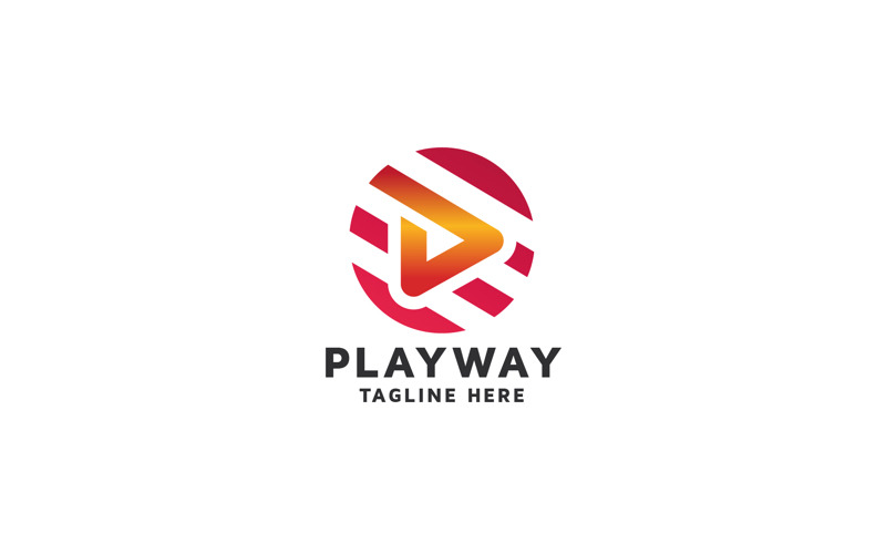 Professional Play Way Logo Logo Template