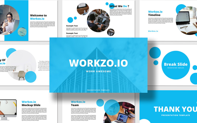 Workzo Bussiness - Google Slides Template