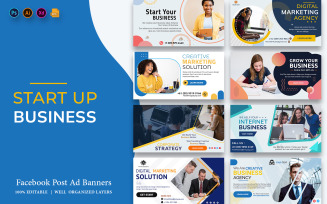 Business School Facebook Ad Banners