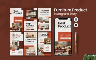 Furniture Product Instagram Story