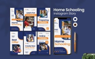 Home Schooling Instagram Story