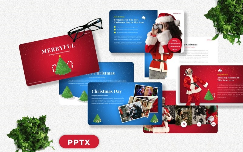Merryful - Christmas Powerpoint PowerPoint Template