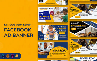 School and College Admission Open Facebook Ad Banner