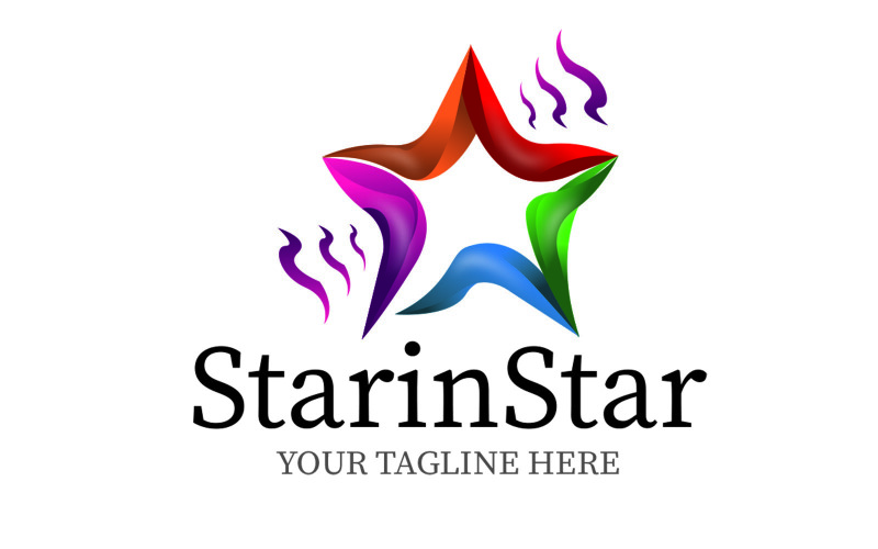 Strain Star Logo Star Symbol Logo Logo Template