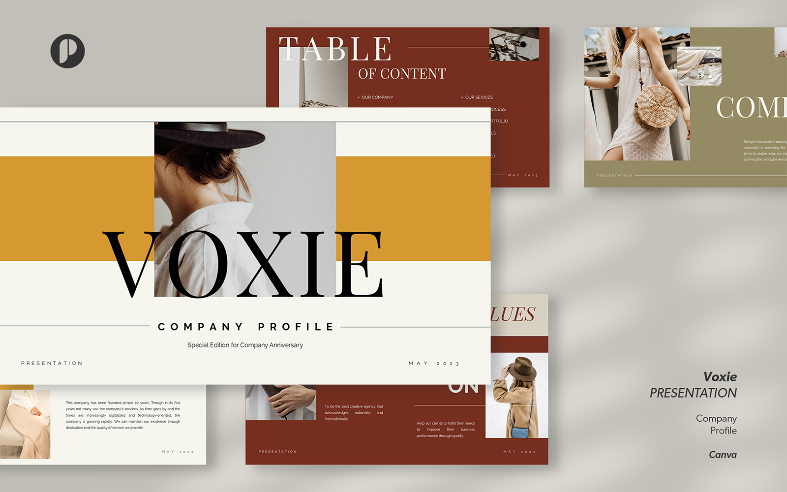 Kit Graphique #253034 Voxie Modern Divers Modles Web - Logo template Preview