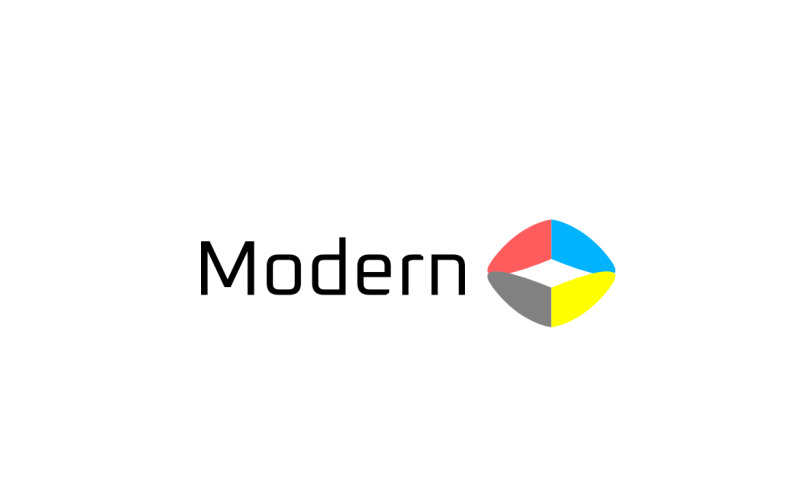 Abstract Tech Modern Logo Logo Template
