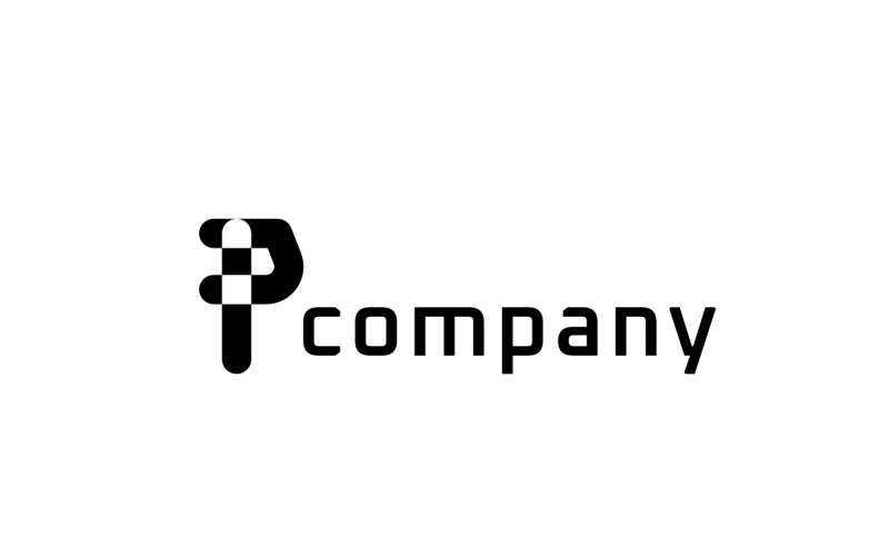 Monogram Letter PN Modern Logo Logo Template