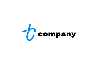 Monogram Letter TC Logo Design Template