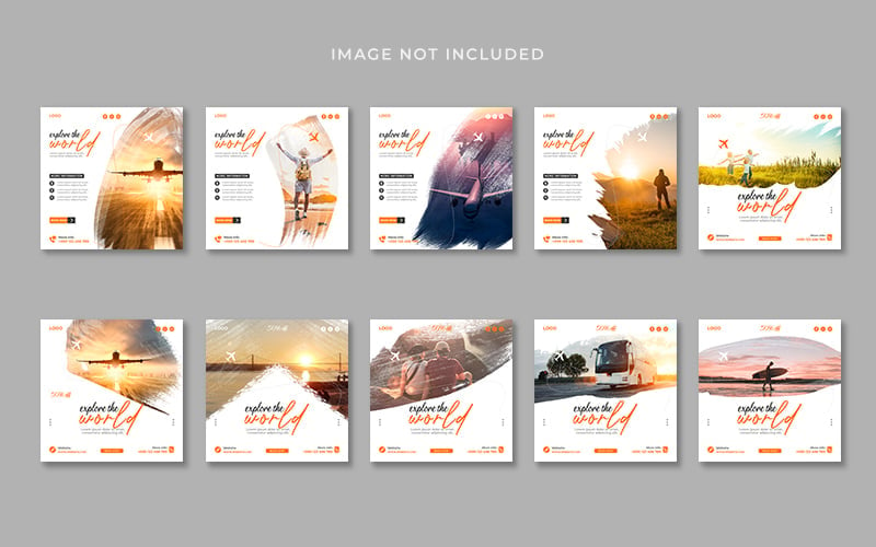 Kit Graphique #253405 Travel Banner Divers Modles Web - Logo template Preview