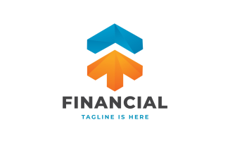 Accounting Financial Logo Template